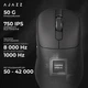 Мышь Ajazz AJ179 APEX Wireless/Bluetooth/USB Black Charging Dock (AJM179-A-B) - изображение 15