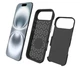 Противоударный чехол Primo Gibrid Armor для Apple iPhone 17 Air - Black - изображение 4