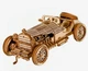 3D-пазл RoboTime- «Класичный авто» 1:16, 220 деталей деревянный механический конструктор - изображение 4