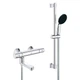 Смеситель для душа с поворотным изливом и с душевым гарнитуром Grohe QuickFix Precision Start UA202909T1 (34597001+13450000) - изображение 1