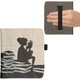 Обложка чехол с ремешком для руки kwmobile Bookstyle Handstrap для PocketBook 700 Era Girl and Books - изображение 6