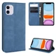 Чехол Taba Retro-Skin для Iphone 11 книжка с визитницей кожа PU синий - изображение 1
