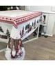 Скатерть новогодняя гобеленовая Snowfall 130x140 (023407) - изображение 5