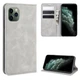Чехол Taba Retro-Skin для Iphone 11 Pro Max книжка с визитницей кожа PU серый - изображение 1