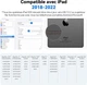 Стилус Hommie I701 для iPad 2018–2023 (белый) - изображение 2