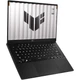 Ноутбук Ігровий ASUS TUF A14 FA401UU AMD Ryzen™ 7 8845HS pana la 5. 10 GHz, 14, 2. 5K, IPS, 165Hz, 16GB LPDDR5X, 1TB SSD, NVIDIA® GeForce RTX™ 4050 6GB GDDR6 TGP 100W, No OS, Jaeger сірий - зображення 4