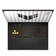 Ноутбук ASUS TUF Gaming F16, 16 Full HD+, AMD Ryzen™ 7 260 до 5, 1 ГГц, 16 ГБ DDR5 5600, 512 ГБ SSD, NVIDIA® GeForce® RTX 5050 8 ГБ, Windows 11 Pro, Jaegar Gray 512 ГБ - изображение 4