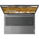 Ноутбук LENOVO IdeaPad 3 15ALC6, AMD Ryzen 5 5500U до 4 ГГц, 15. 6 Full HD, 16 ГБ, SSD 512 ГБ, AMD Radeon, Серый - изображение 2