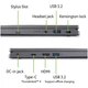 Ноутбук Acer Aspire Spin 14 ASP14- 51MTN- 549F Intel® Core™ 5 120U до 5, 0 ГГц, 14, WUXGA, IPS, сенсорным экраном, 16 ГБ LPDDR5, 512 ГБ SSD, Intel®, стальной Серый - изображение 14