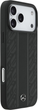 Панель Mercedes Leather Laurel Leaves Stripes MagSafe для iPhone 17 Pro Max Black (3666339506254) - зображення 4