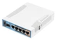 Беспроводной маршрутизатор Mikrotik hAP AC RB962UiGS-5HacT2HnT (AC, 720MHz/128Mb, 5x10/100/1000 Ethernet ports, 1xSFP, 2,5 dBi) - изображение 1