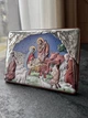 Серебряная икона Рождество Христово (С738 D748 OС) 14 х 10 см - изображение 3