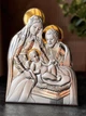 Серебряная икона Рождество Христово (С737 D815 O) 16 х 22 см - изображение 6