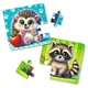 Мягкие пазлы Vladi Toys "Енот и ежик" развивающие VT1102-36 - изображение 2