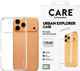 Etui CARE by PanzerGlass Flagship Urban Explorer w. Clear Frame do Apple iPhone 17 Pro Max Transparent (CR83085) - obraz 3