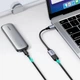 Перехідник UGREEN US378 USB-C to USB 3.0 OTG Alu Case with Braid 10cm Black (70889) - зображення 4