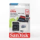 Карта пам'яті microSDXC (UHS-1) SanDisk Ultra 128Gb class 10 A1 (100Mb/s) (adapter SD) - изображение 2
