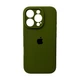 Чохол для смартфона Silicone Full Case AA Camera Protect for Apple iPhone 16 Pro Max 29,Army Green (FullAAi16PM-29) - изображение 1