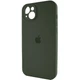Чохол для смартфона Silicone Full Case AA Camera Protect for Apple iPhone 13 40,Atrovirens (FullAAi13-40) - изображение 3