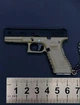 Брелок Glock 17 P18C Койот-Чорный для ключей,рюкзака Реалистично разборный, коллекционный Кабура в подарок - изображение 6