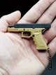 Брелок Glock 17 P18C Койот-Чорный для ключей,рюкзака Реалистично разборный, коллекционный Кабура в подарок - изображение 7