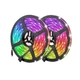 Светодиодная лента RGB 5050 360 LED 20 м (2×10) с пультом - изображение 2