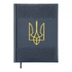Щоденник датований Buromax Heraldy зі штучної шкіри А5 336 сторінок кобальтовий BM.21128-54 - изображение 1