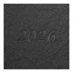 Щоденник датований 2026 Buromax Prestige зі штучної шкіри А5 336 сторінок чорний BM.21147-01 - изображение 4