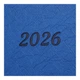 Щоденник датований 2026 Buromax Prestige зі штучної шкіри А5 336 сторінок синій BM.21147-02 - изображение 4