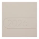 Щоденник датований 2026 Buromax Light Morandi зі штучної шкіри А5 336 сторінок молочний BM.21158-37 - изображение 3