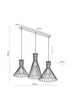 Люстра SAHARA 3-line TK-Lighting 3352 - зображення 2