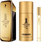 Zestaw męski Paco Rabanne 1 Million Woda toaletowa 100 ml + Dezodorant 150 ml + Miniaturka Woda toaletowa 10 ml (3349668656066) - obraz 2
