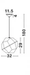 Люстра FOGGIA Nova Luce 82148732 - зображення 6