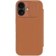 Шкіряний чохол-книжка Nillkin Qin Pro Camshield для Apple iPhone 17 (6.3") Brown - зображення 3