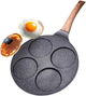 Сковорода для яєць Vilde Black & Wood гранітова на 4 відділи 26 см (5904316465087) - зображення 8