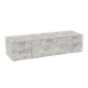 Тумба під ТВ Kontinent Hugo H 6 Бетон 164х52х42 см - зображення 1