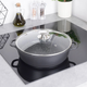 Patelnia Orion Grande granitowa z pokrywką 28 cm (8592381149284) - obraz 12
