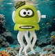 Комплект интерактивных игрушек Dancing Octopus Танцующий Осьминог 11 см 3 шт зеленый - изображение 6