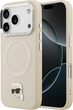 Панель Karl Lagerfeld Karl Pin MagSafe для Apple iPhone 17 Pro Max Beige (3666339495800) - зображення 1