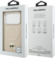 Панель Karl Lagerfeld Karl Pin MagSafe для Apple iPhone 17 Pro Max Beige (3666339495800) - зображення 8