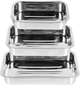 Набір форм для випікання Excellent Houseware з нержавіючої сталі 3 шт (8711295501111) - зображення 1