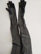 Фатинові довгі рукавички однотонні honey fashion accessories one size (S/M/L) чорний (7-21) - изображение 5