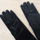 Довгі оксамитові рукавички Honey Fashion Accessories XS/S/М чорний (7-33) - изображение 5