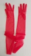 Фатинові довгі рукавички однотонні honey fashion accessories one size (S/M/L) червоний (7-21) - изображение 6