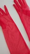 Фатинові довгі рукавички однотонні honey fashion accessories one size (S/M/L) червоний (7-21) - изображение 8