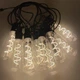 Уличная светодиодная гирлянда "Удлинненые лампы спираль" декоративное LED освещение для фасадов деревьев и праздничного оформления (IM9229) - изображение 2