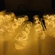 Уличная светодиодная гирлянда "Удлинненые лампы спираль" декоративное LED освещение для фасадов деревьев и праздничного оформления (IM9229) - изображение 5