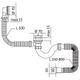 Сифон для ванни Mixxus SV-01-A 1 1/2" прямоточний з випуском та переливом (MI8201) - зображення 2