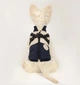 Зимняя куртка для собак V.PET.B.R. Luxury Dog Jacket C519 Black&Cream, S - изображение 6