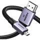 Кабель мультимедийный HDMI M to HDMI micro M 2.0m V2.1 8K60Hz HD164 black Ugreen (15517) (320739) - изображение 2